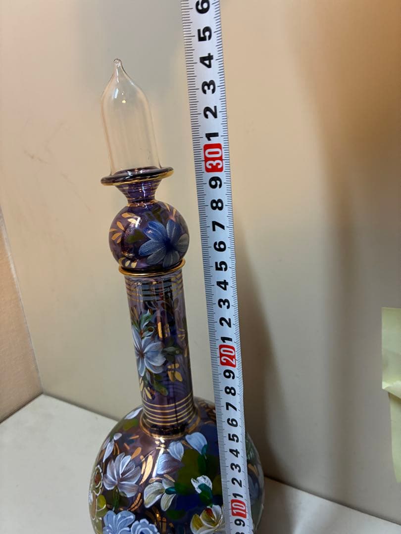 【 特大サイズ36cm】アラビアン香水瓶 エジプト製