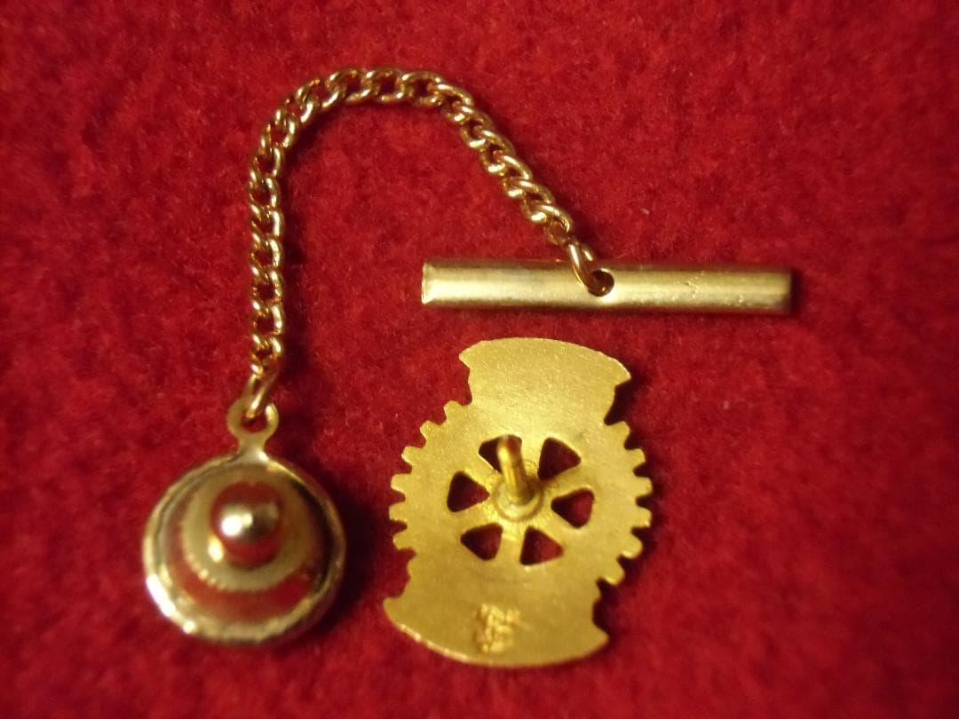 ★アメリカの勲章/徽章＊ロータリークラブ＊１０Ｋタイピン（実物）