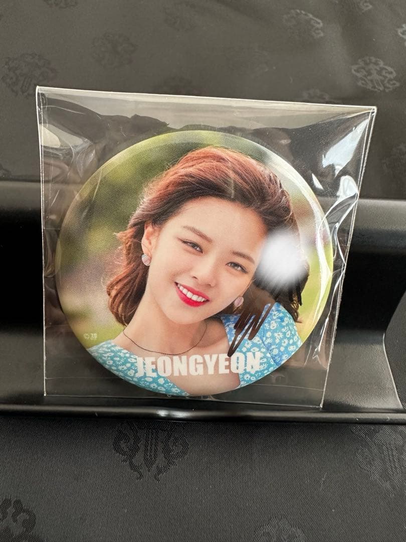 TWICE ジョンヨン サイン 缶バッジ