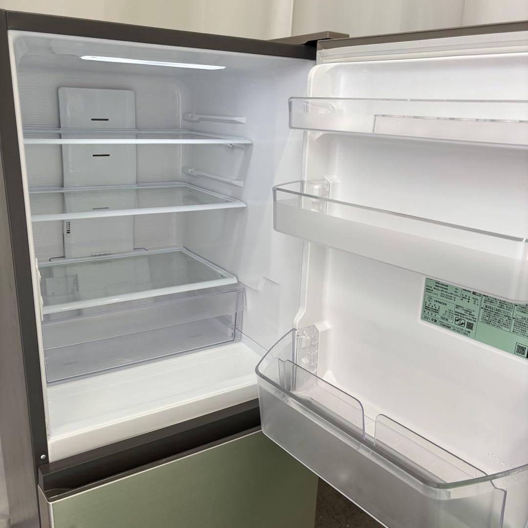 493⭕️冷蔵庫　日立　大型　250ℓ　右開　設置無料　安い　綺麗　メタリック