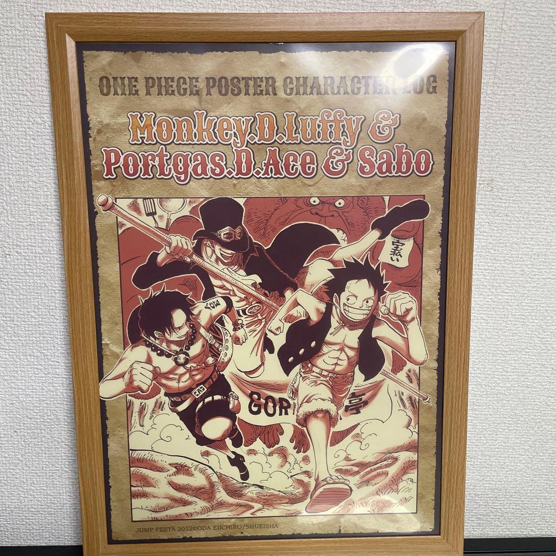 ワンピース 扉絵 ポスター　2012
