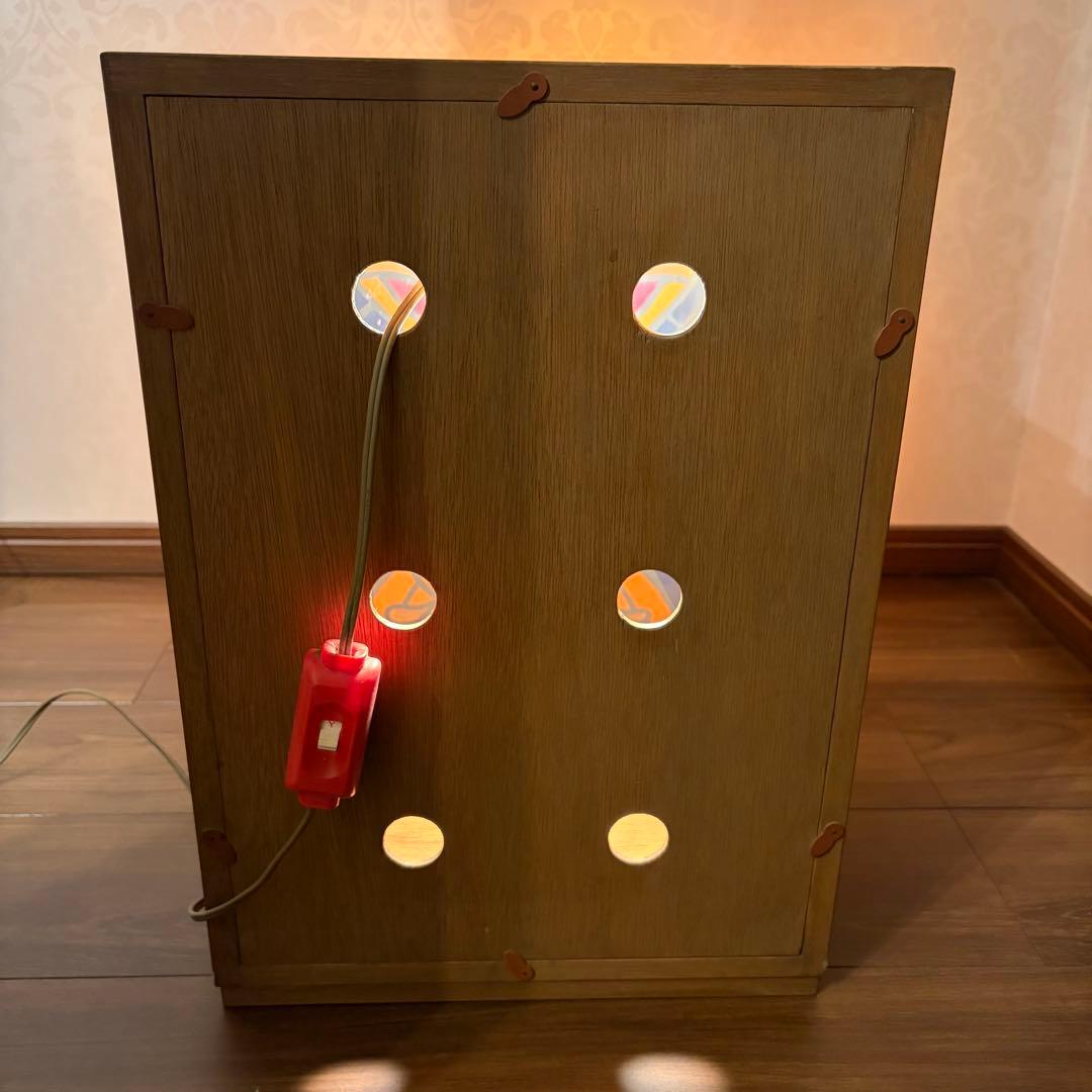 アンティーク ヴィンテージ レトロ box型 ステンドグラス ライト 照明