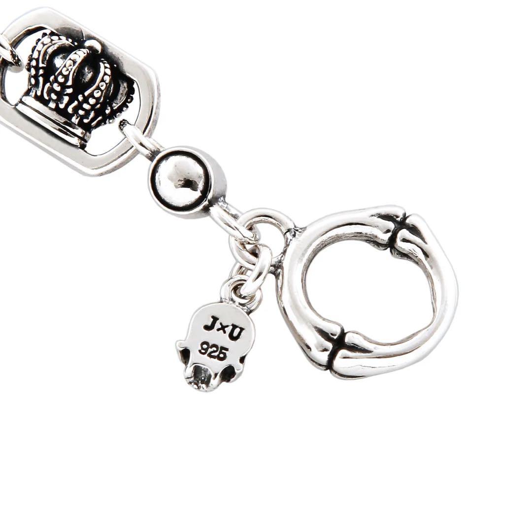 新品◆JUSTIN DAVIS◆CROOKS CROWNブレス◆M◆82,500