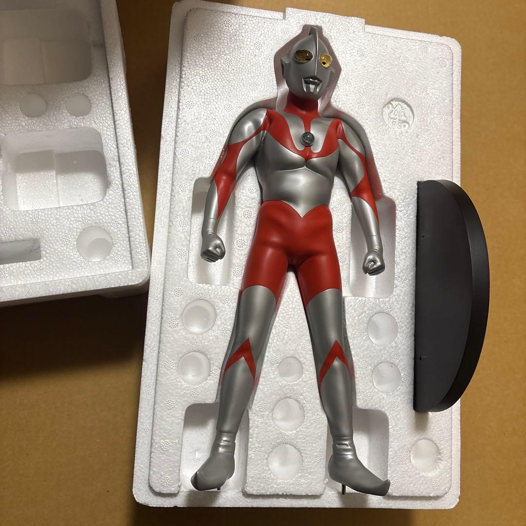 最終値下げ海洋堂 ウルトラマン タイプB 1/5 古谷敏直筆サイン色紙二点セット