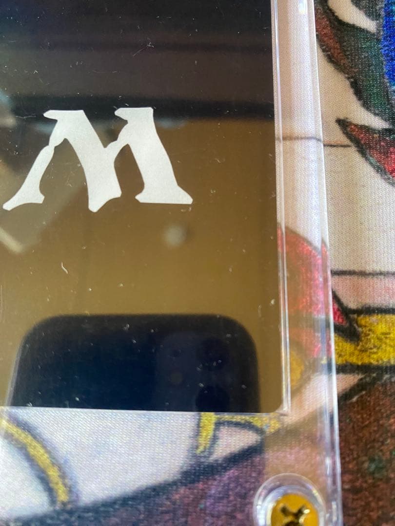 【珍品エラー】フィラーカード　Mマーク　黒