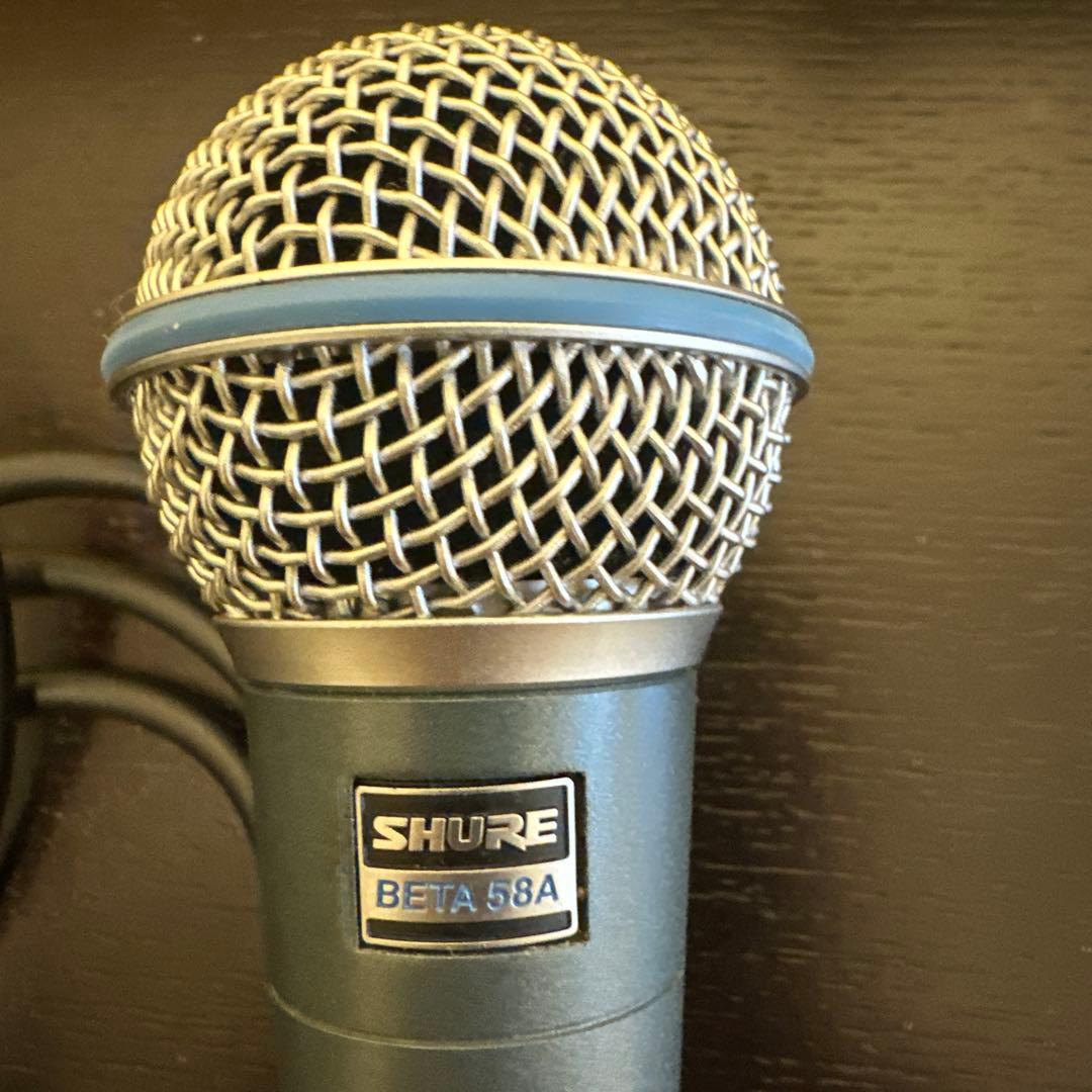 プロ使用！ダイナミックマイク SHURE (シュアー)　BETA58A
