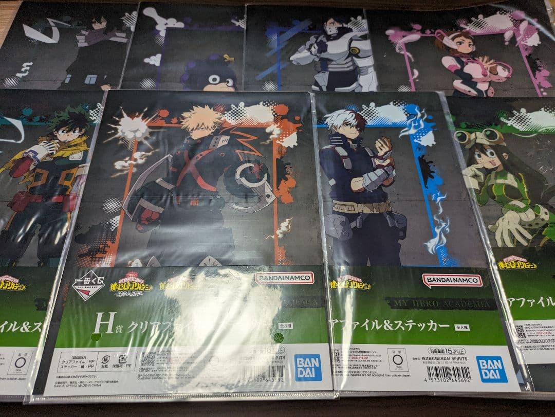 一番くじ　僕のヒーローアカデミア　連なる星霜　　コンプ　紡ぐ力　D賞　ホークス