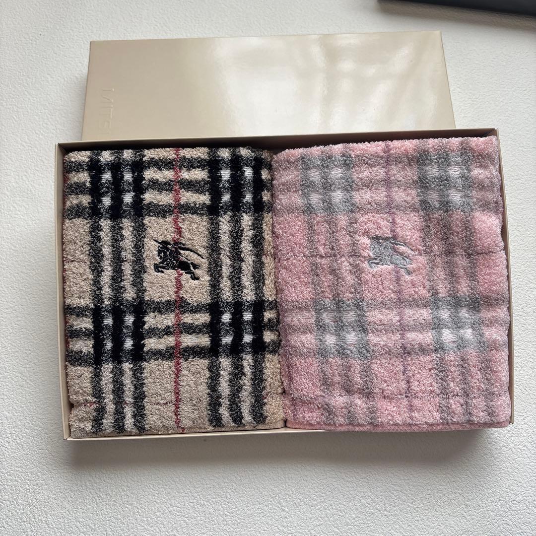 BURBERRY バーバリータオル大量9枚　フェイスタオル　ウォッシュタオル