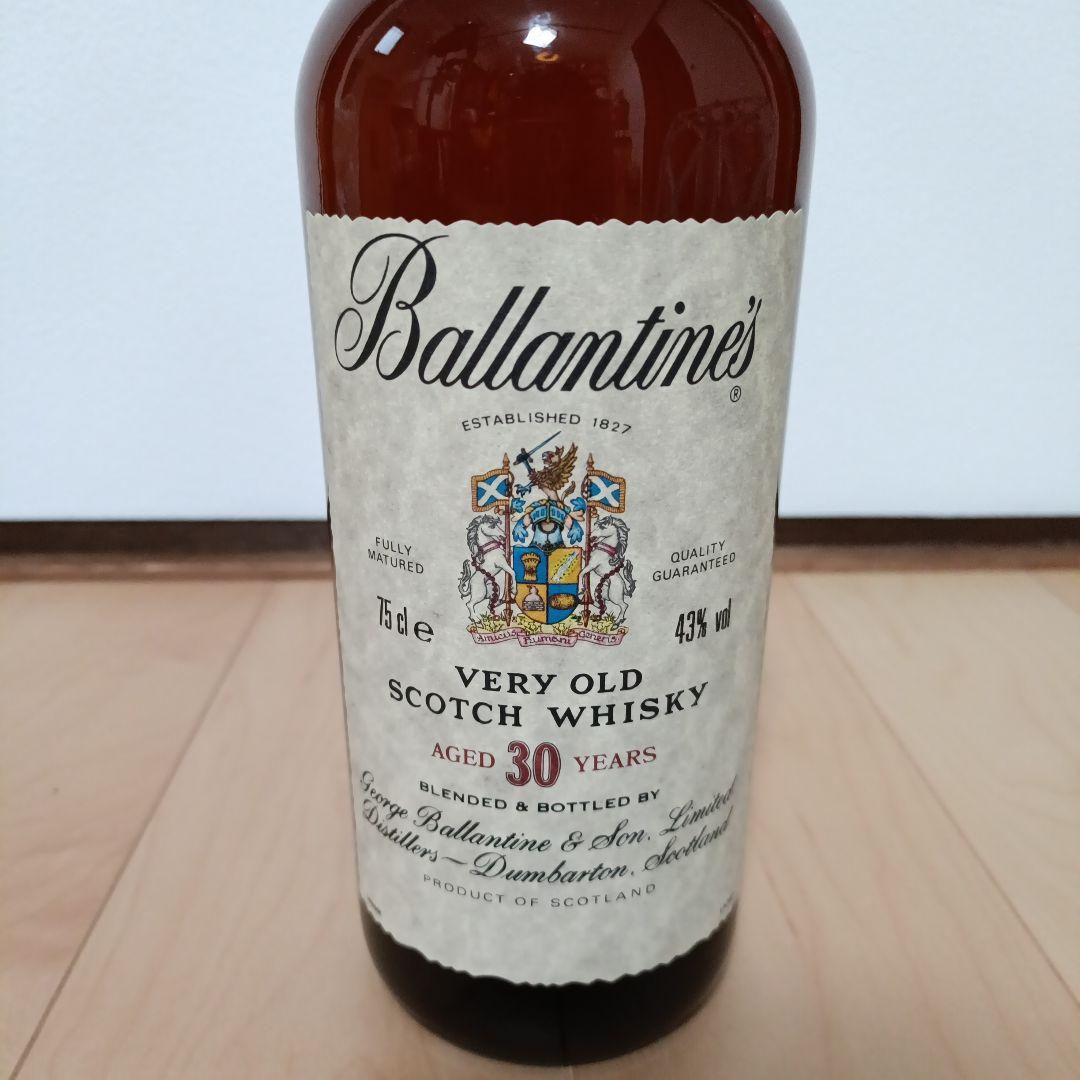 バランタイン　30年　スコッチウイスキー　750ml　箱入り　新品未開封