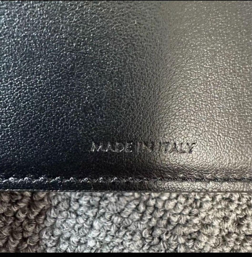 CELINE セリーヌ トリオンフ スモールウォレット三つ折り財布 ブラック