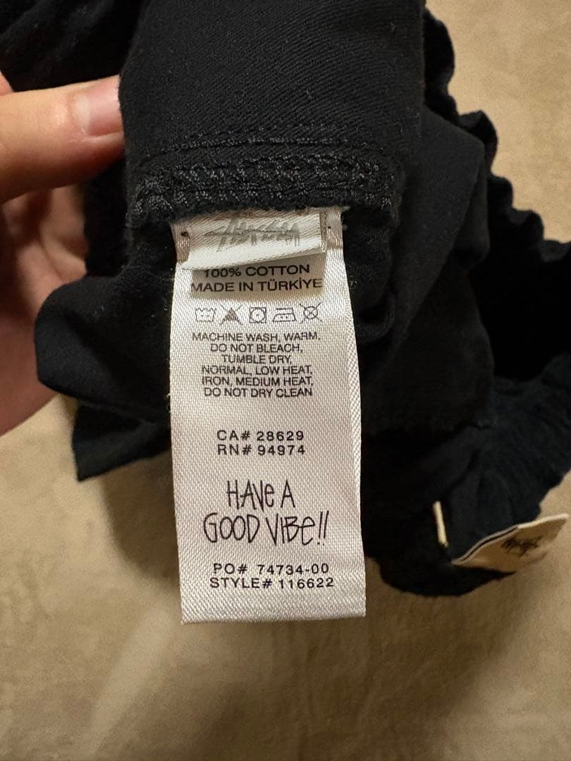 Stussy スケートボード用パンツ 黒