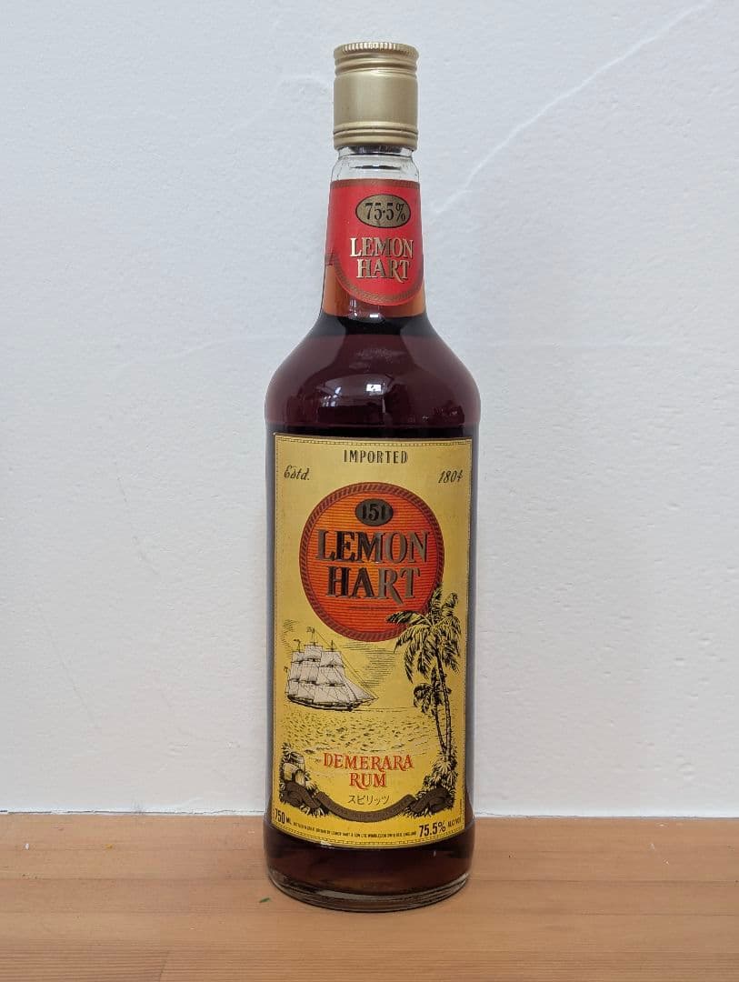 LEMON HART デメラララム 750ml 75.5%