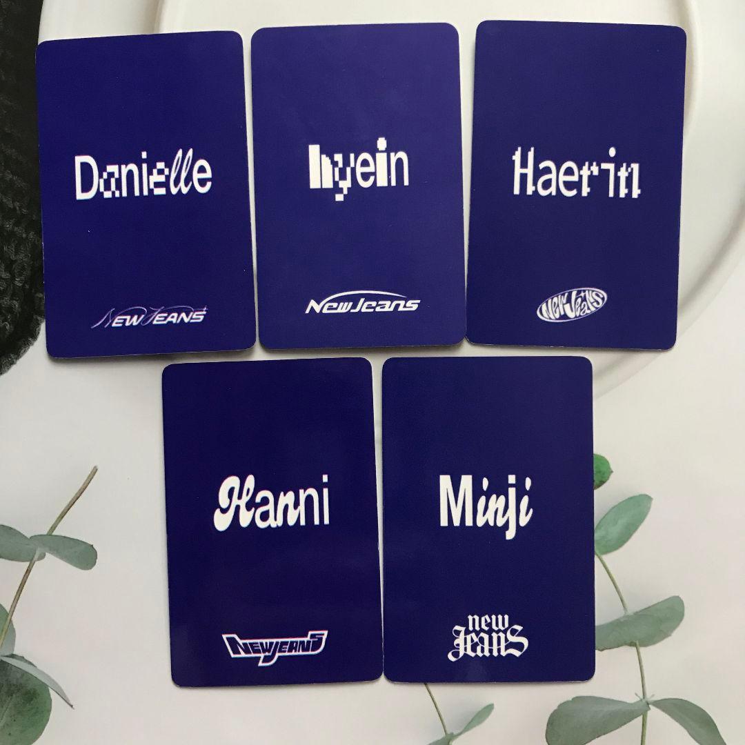 NewJeans SBS 歌謡祭 HaeRin サノク トレカ 5枚