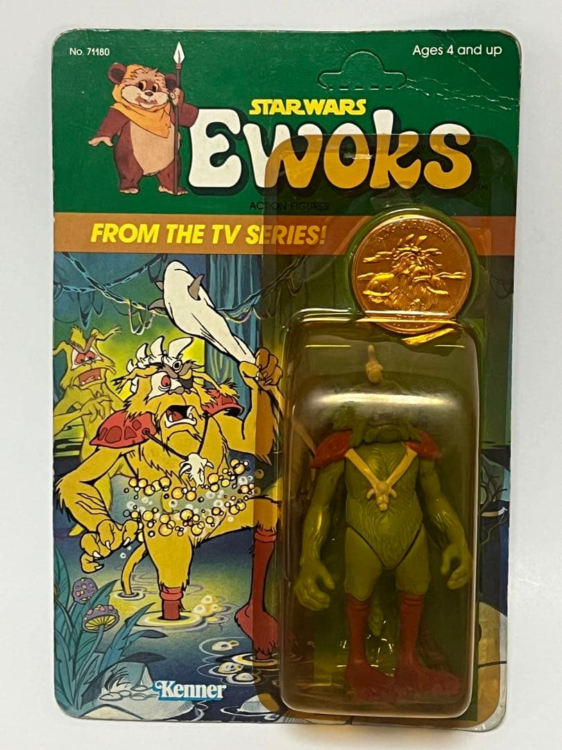 デッドストック　穴なし）　イウォーク物語　フィギュア　キングゴアニージュ　ケナー