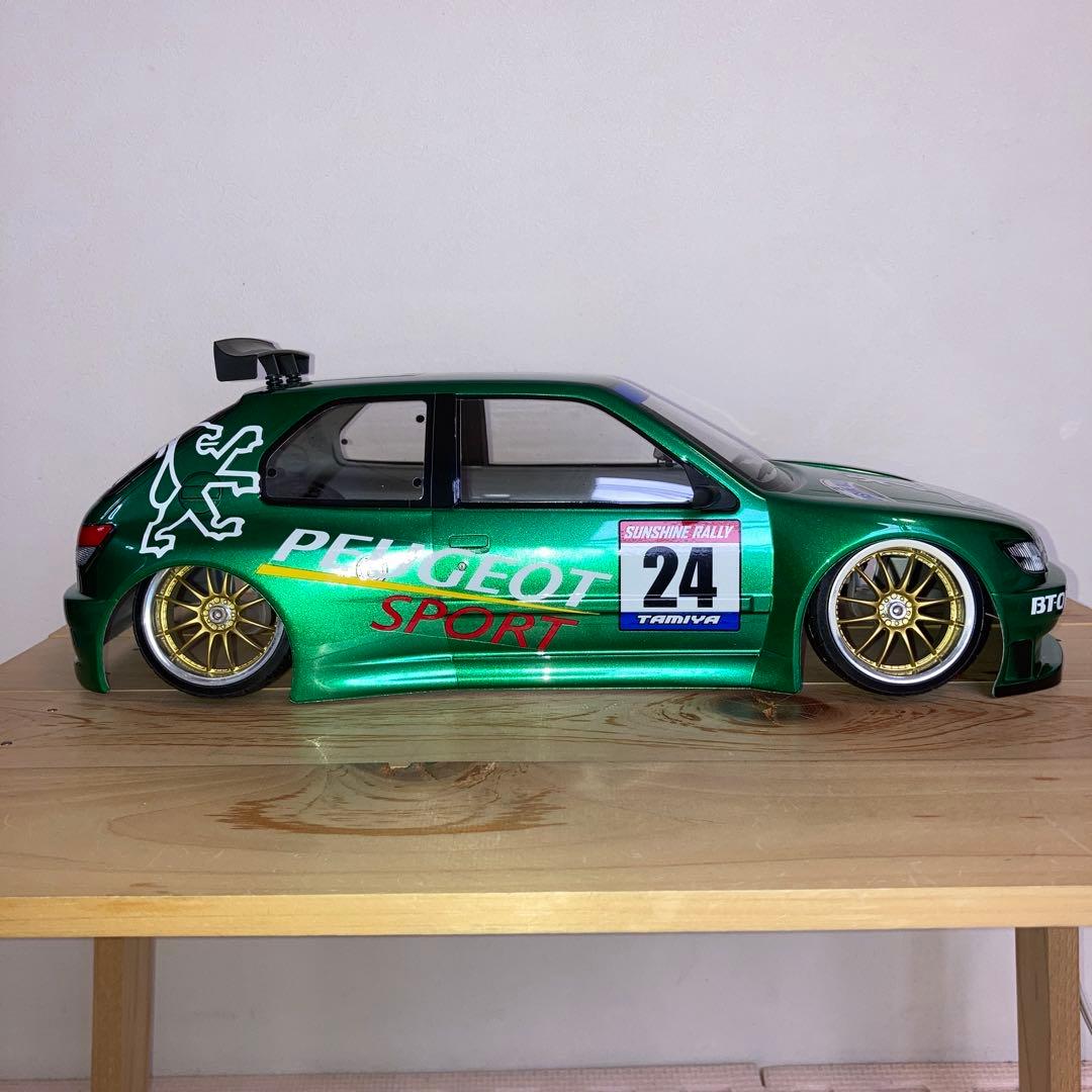 タミヤ　プジョー 306 マキシ ボディ