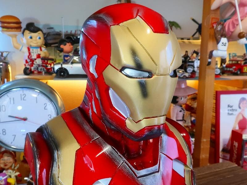 アイアンマン バスト 胸像 ダメージVer. フィギュア IRON MAN
