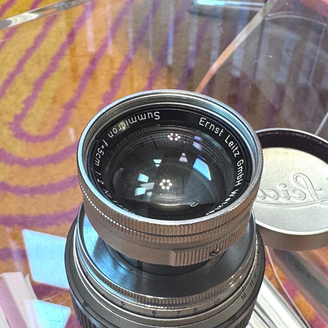 【美品】Leica ズミクロン 1st 50mm F2 沈胴型