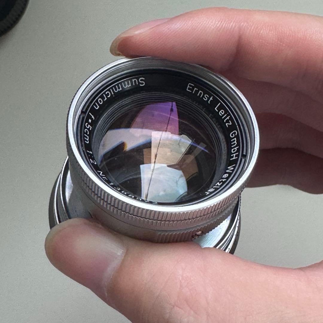 【美品】Leica ズミクロン 1st 50mm F2 沈胴型