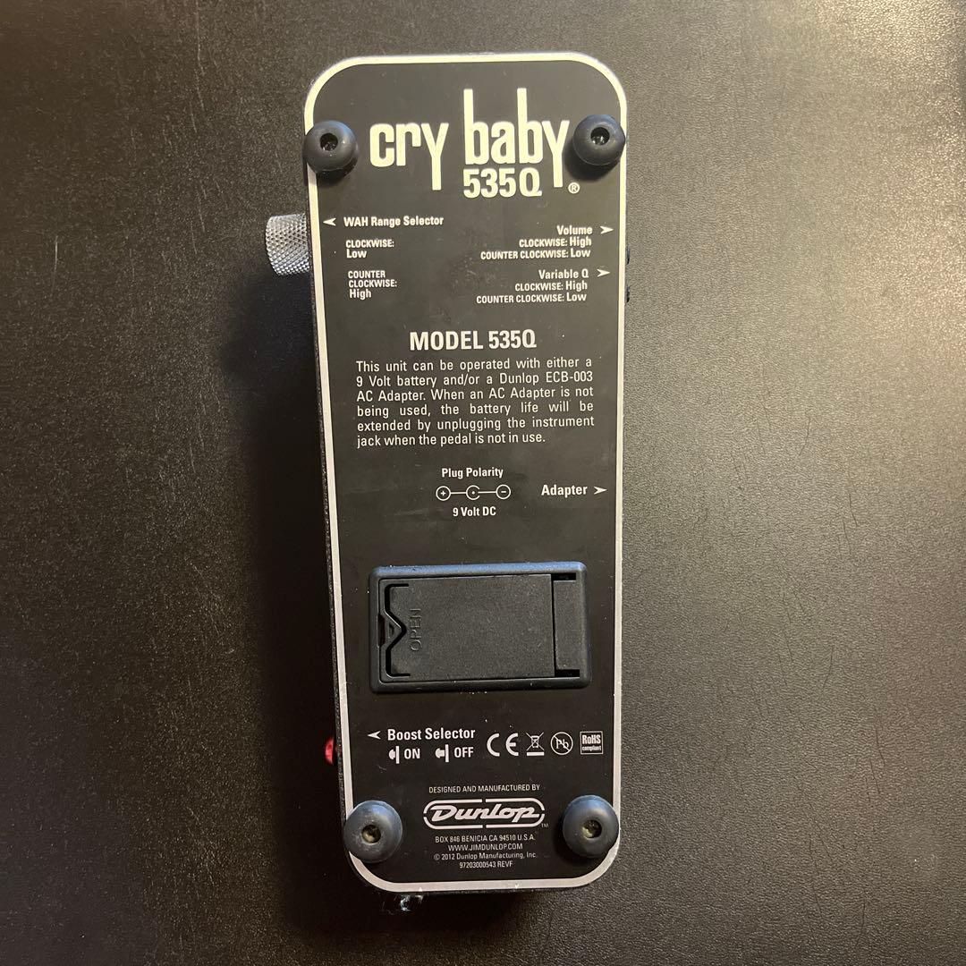 Dunlop Cry Baby 535Q ワウペダル　箱付き
