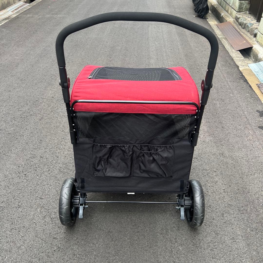 送料込み　大型犬　多頭　お散歩用　ペットカート　バギー　GPR-370