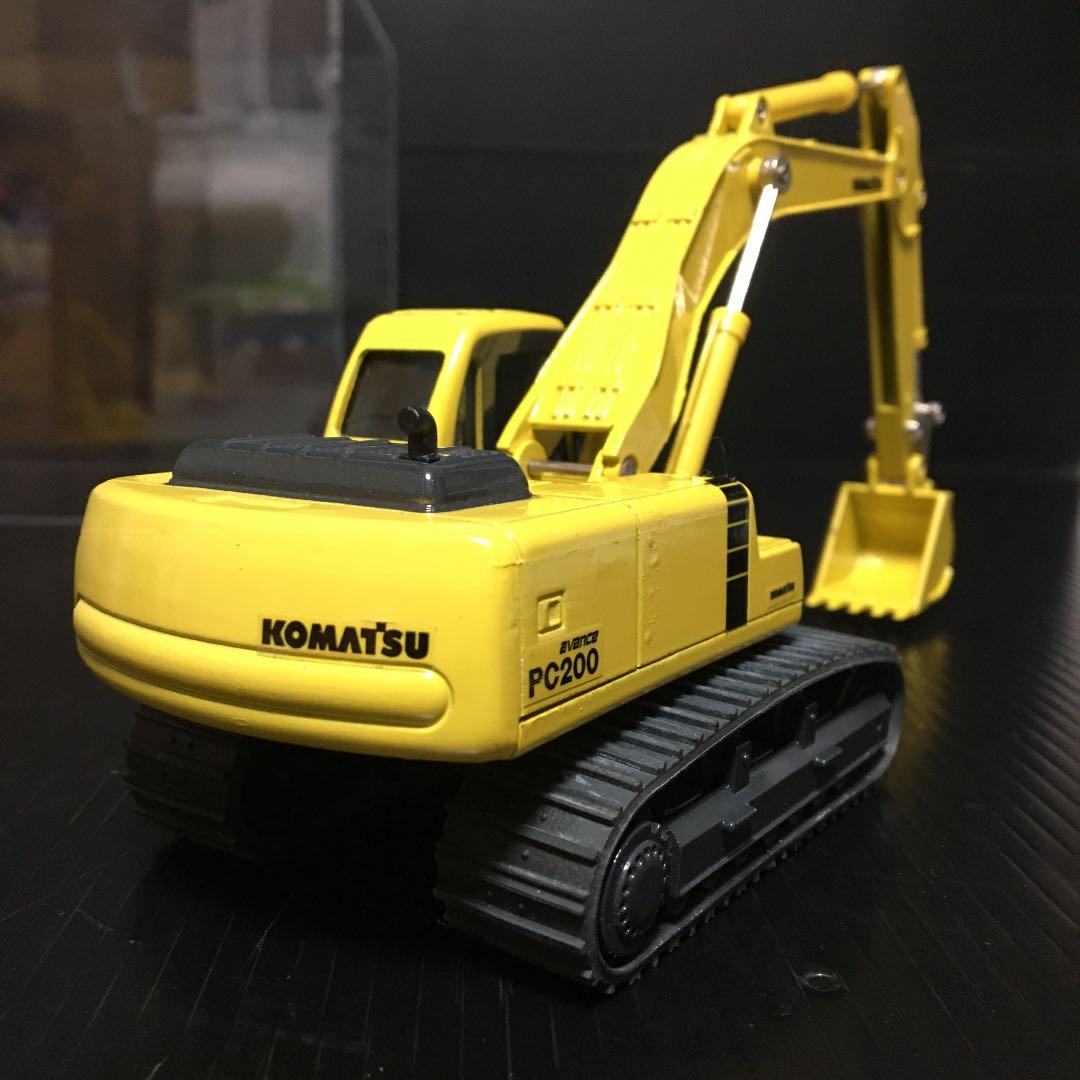 コマツ 重機 模型　記念ケース付き