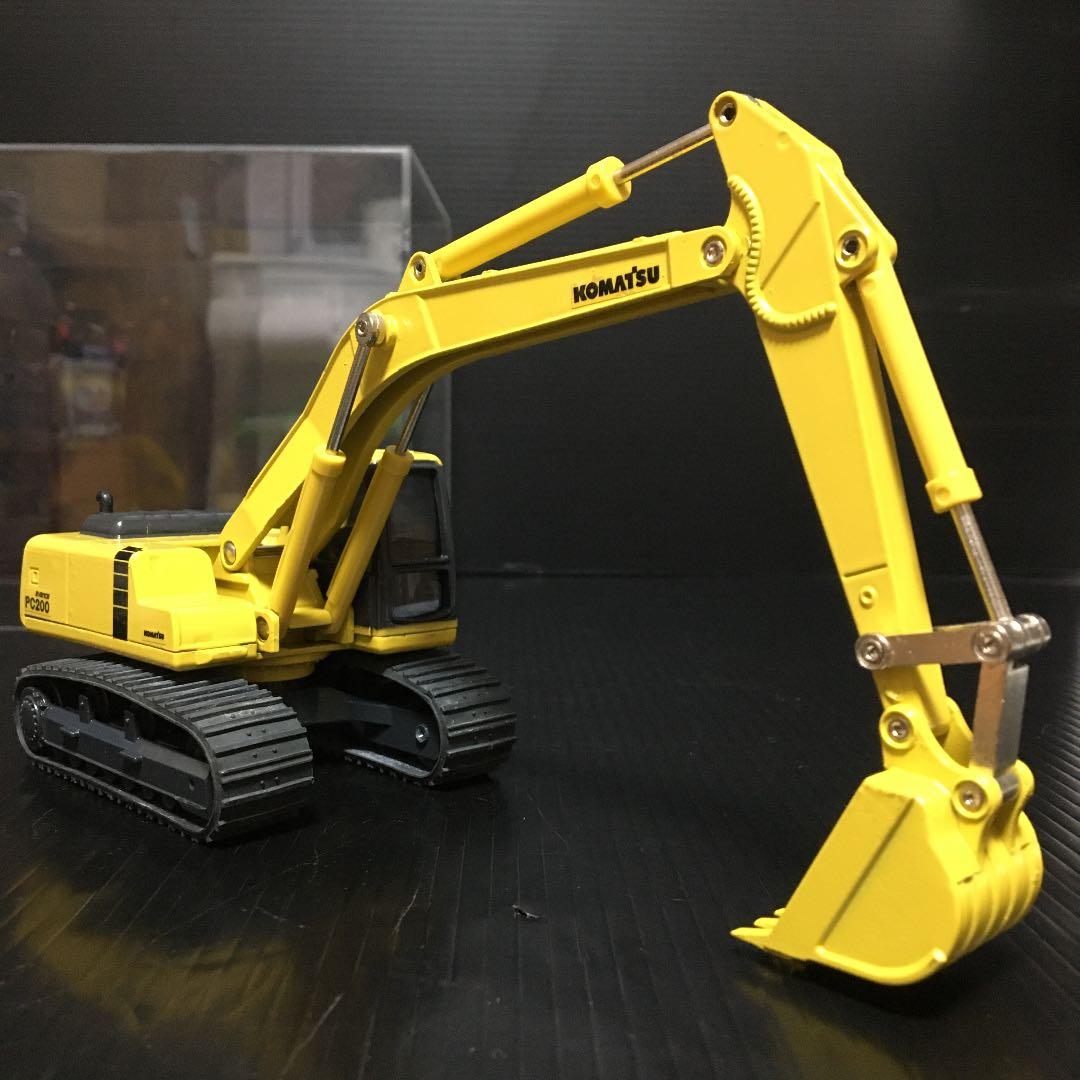 コマツ 重機 模型　記念ケース付き