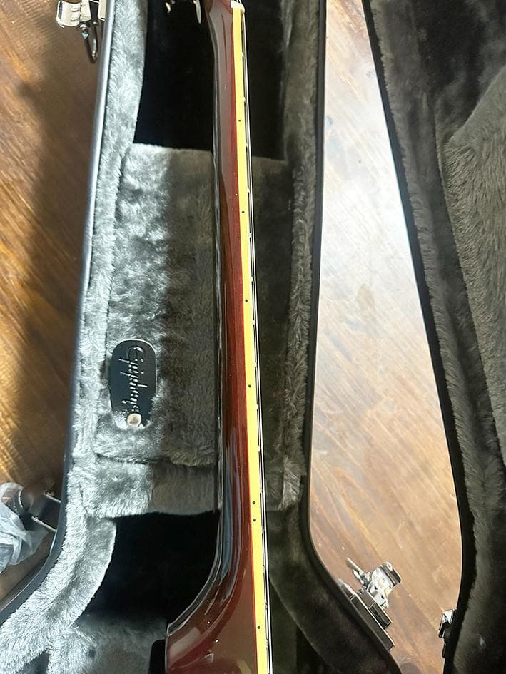 美品！！ Epiphone レスポール エレキギター LESPAUL レッド