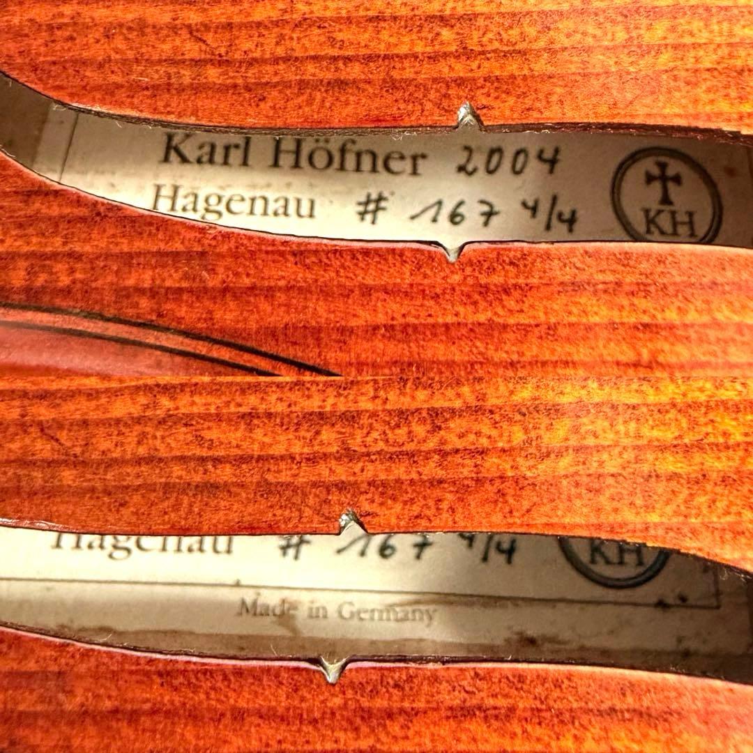 【希少】Karl hofner Hagenau #167 4/4 カールヘフナー