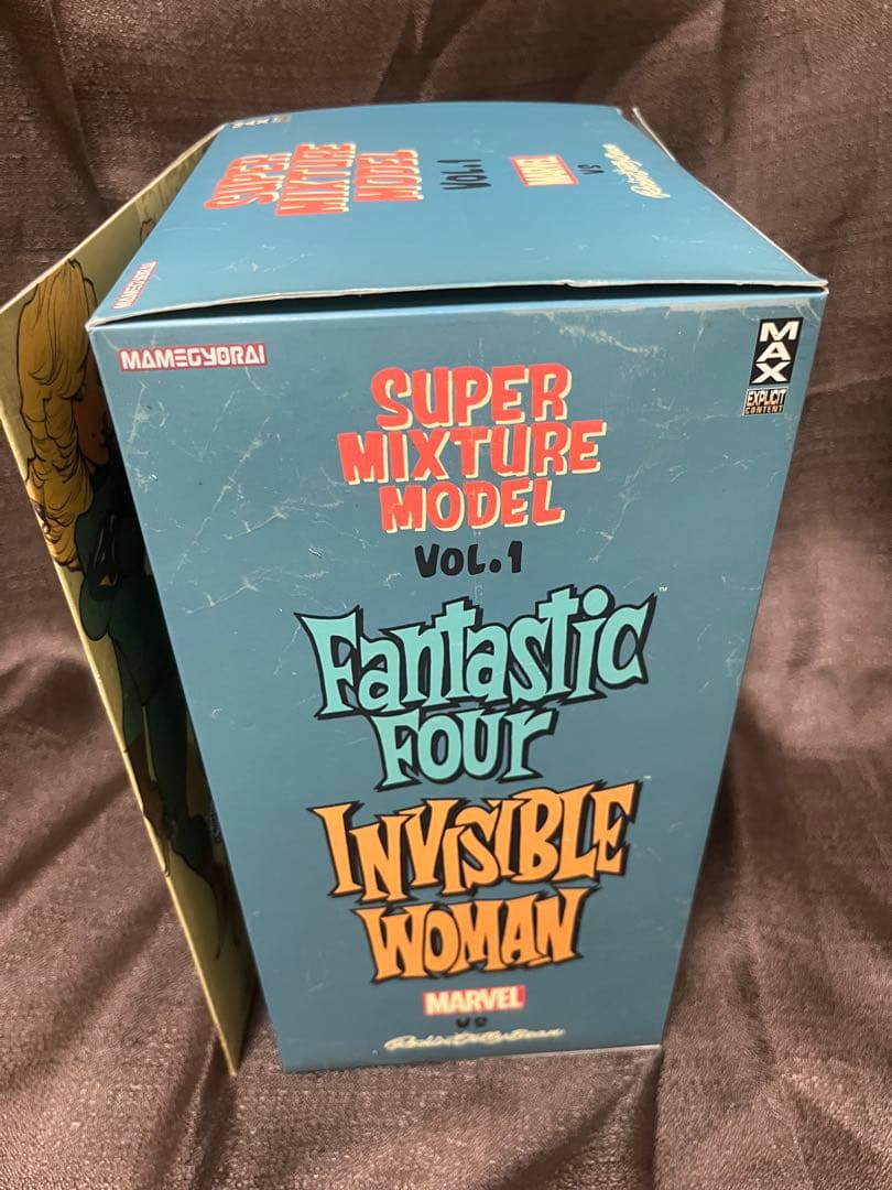 【開封品】ロッキンジェリービーン　豆魚雷　インビジブルウーマンフィギュア