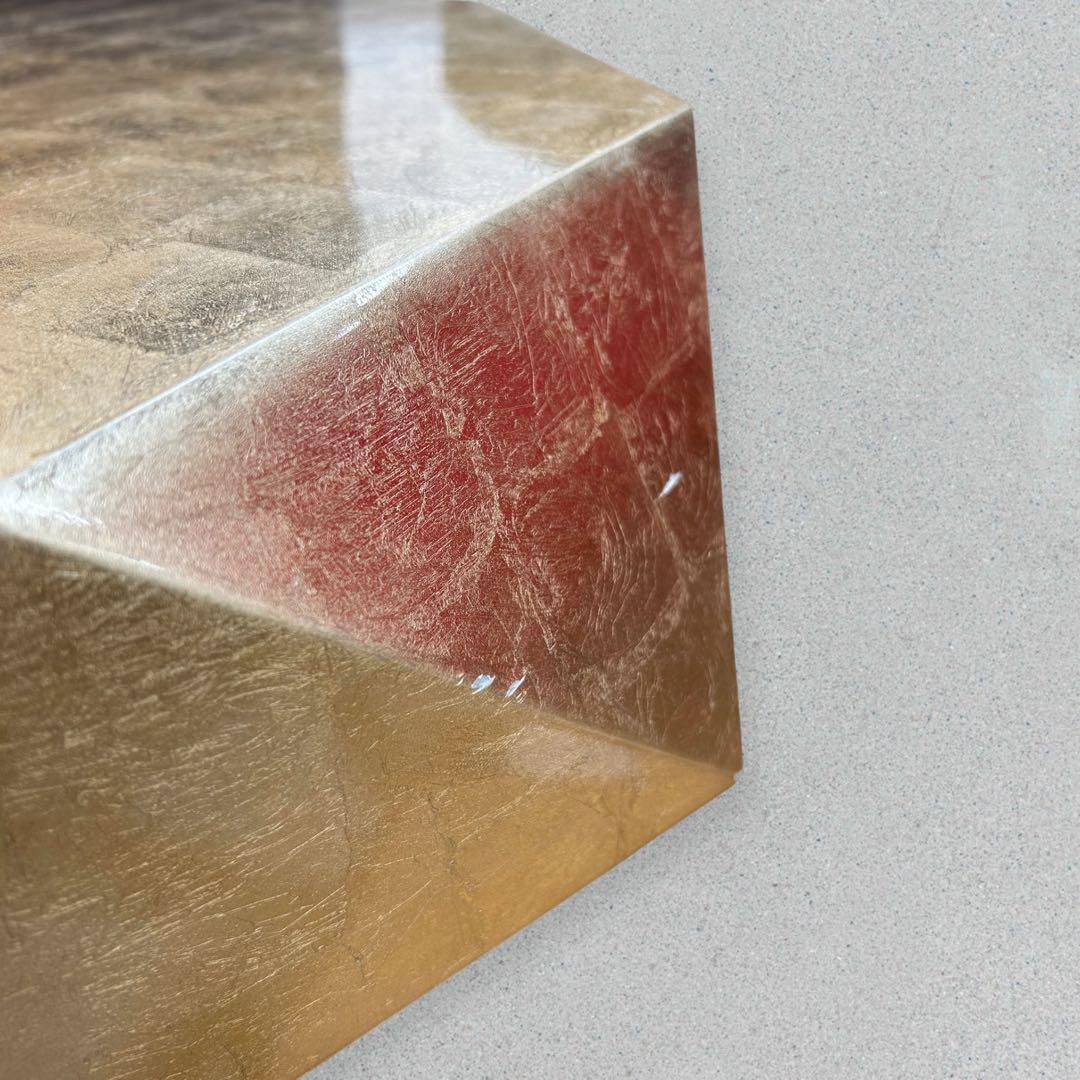 値下げ!Francfrancダイヤモンドテーブルゴールド 美品一箇所だけ小傷あり