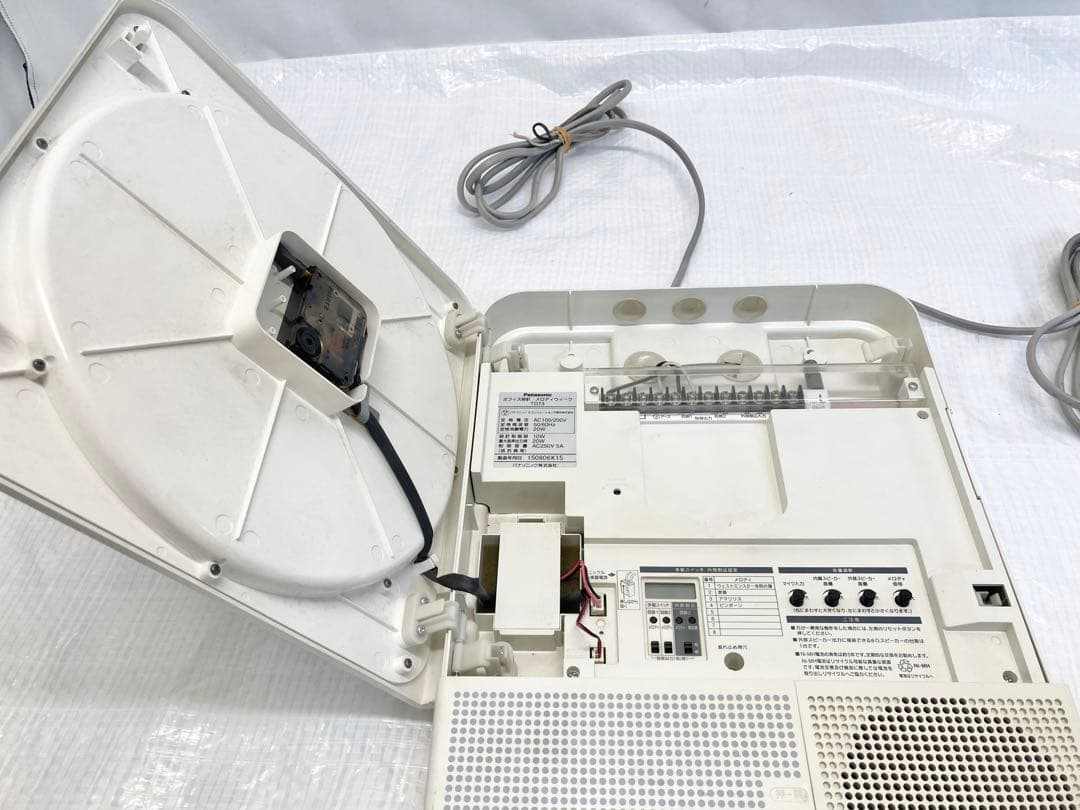 Panasonic Melody Week TD73 オフィス時計　ベルタイマー