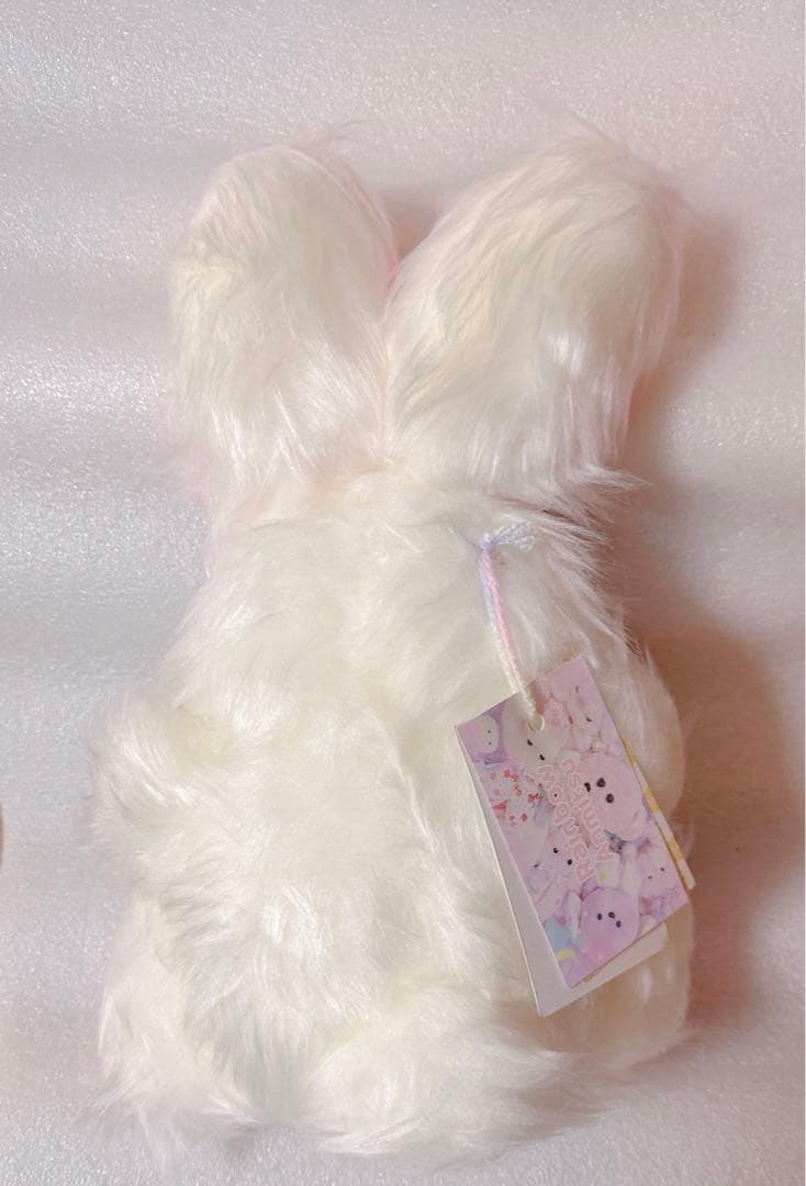 Rainbowうさぎ 人気作家 フェルト ぬいぐるみ テディベア ハンドメンド