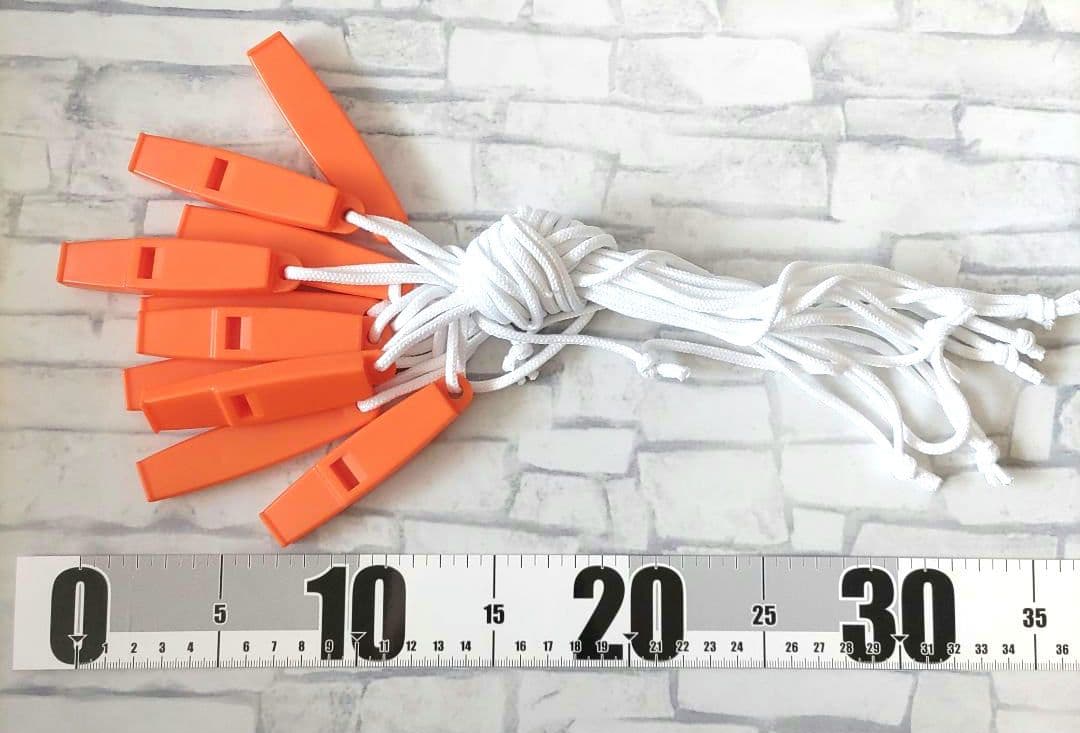 【新品未使用】災害用ホイッスル 110個セット