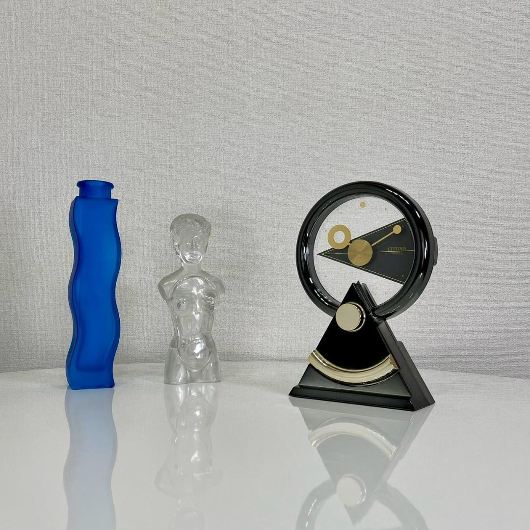 80's シチズン Citizen テーブルクロック ポストモダン 置き時計