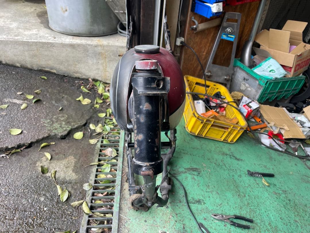 SR400用ミニトレタンク社外タンク純正gt50ty50vmxチョッパーt&f