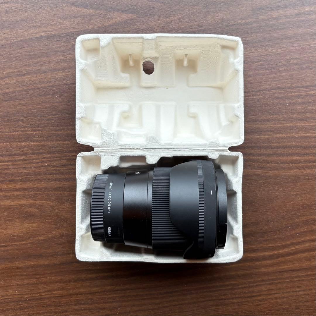 SIGMA 16mm F1.4 DC DN 単焦点レンズ［ソニー Eマウント］