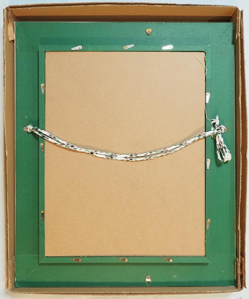 人物画　油絵　奥津国道　青春の美　F6　額付き　手描き　肉筆