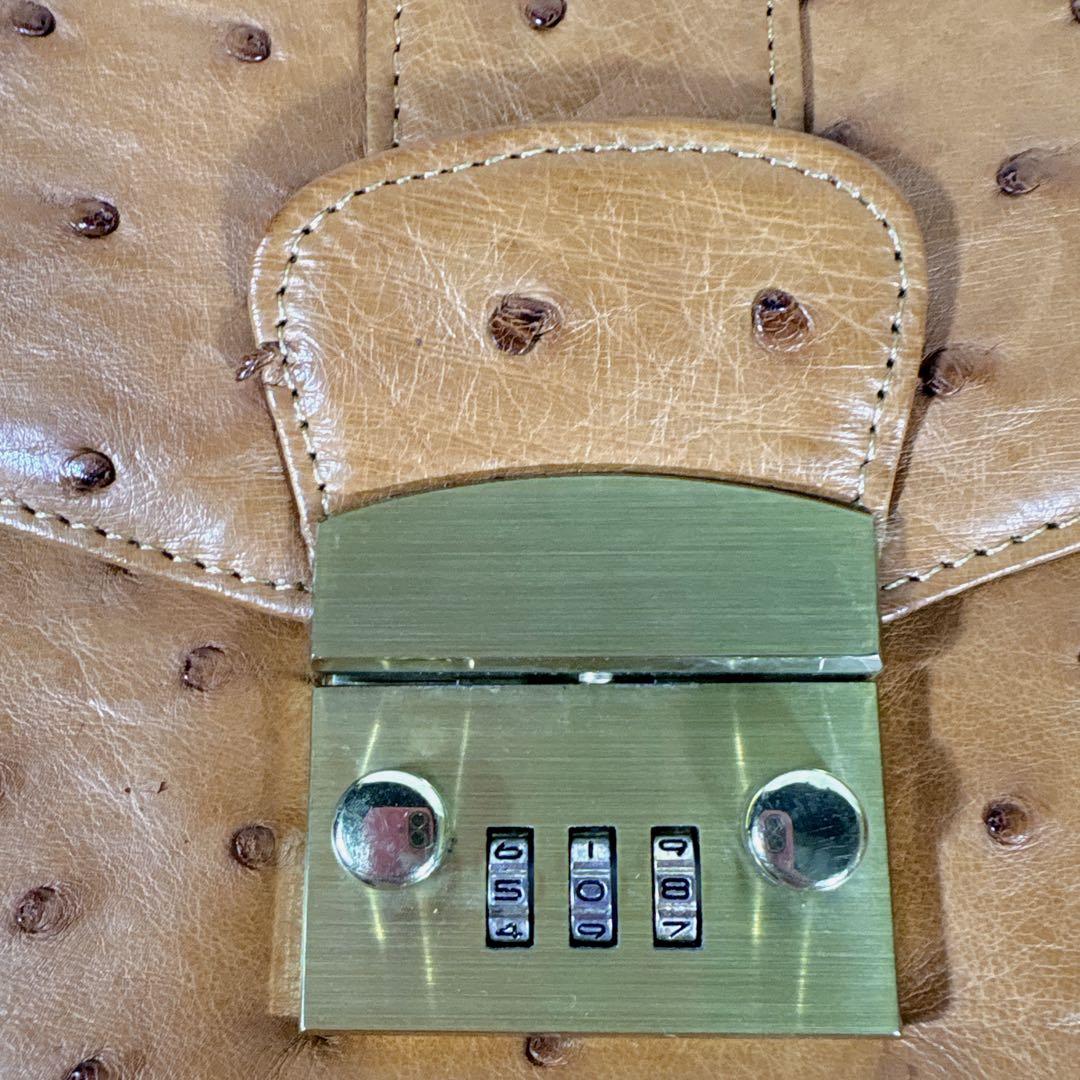 ビジネスバック オーストリッチ エキゾチックレザー JRA