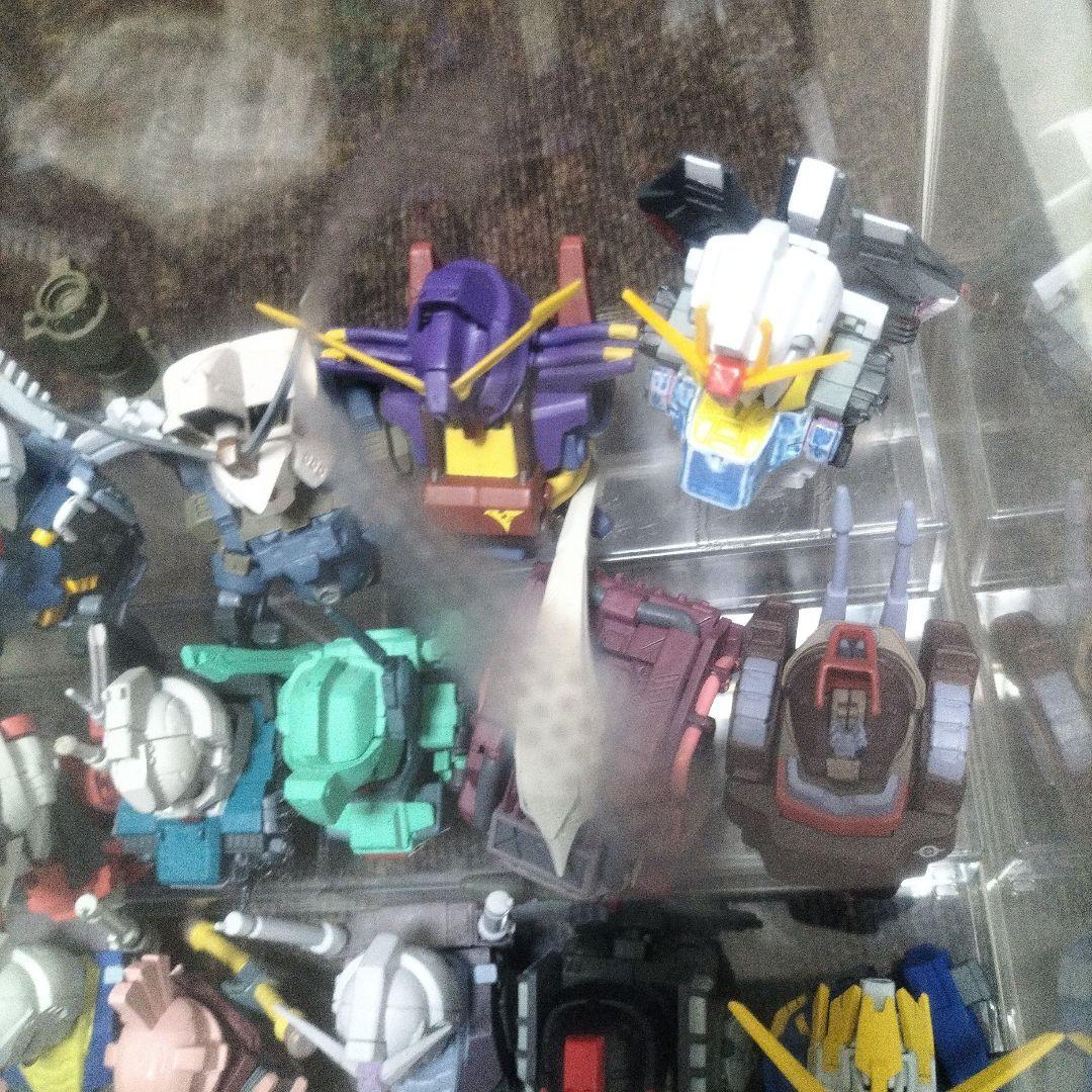 ガンダムヘッドフィギュアセット クリアケース付き
