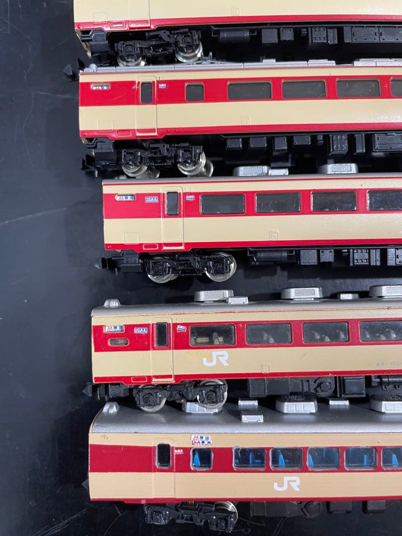 TOMIX 485系ひたち 9両セット＋１両 旧製品ジャンク