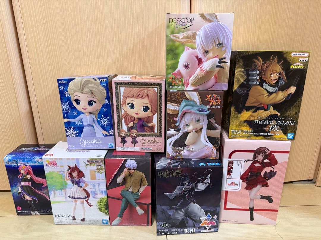 呪術廻戦　ヒロアカなど　プライズフィギュア 10点 まとめ売り