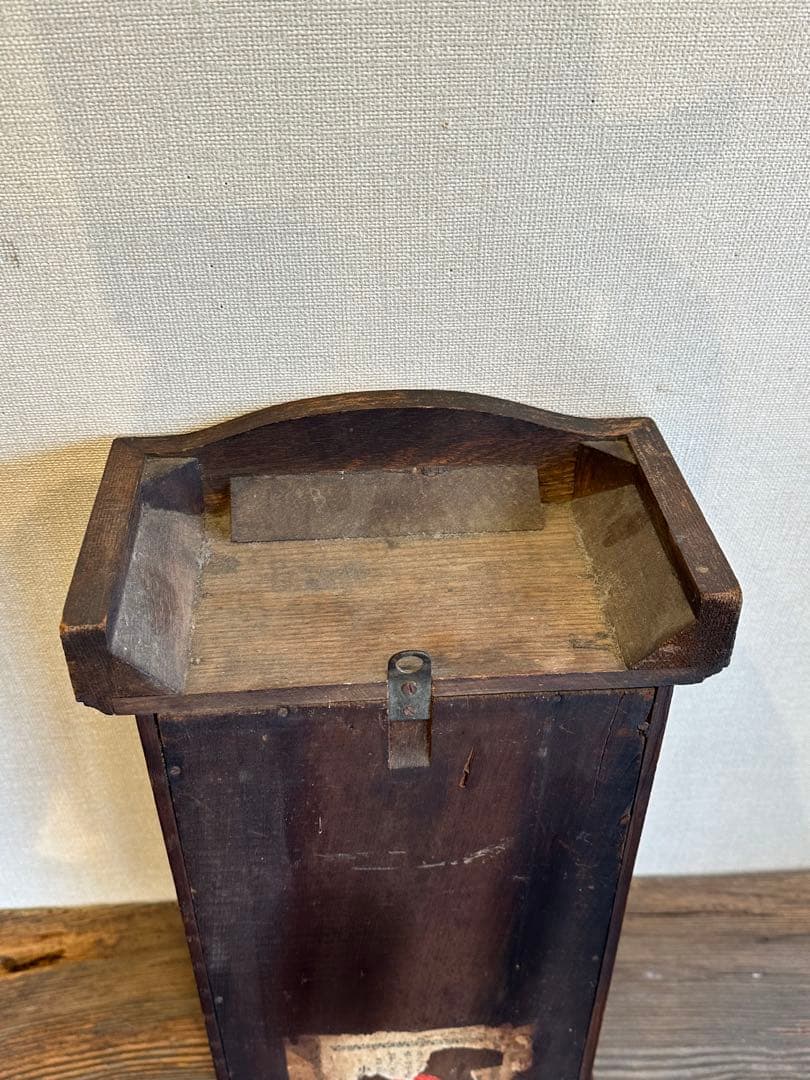 精工舎　アナログ　SEIKOSHA 木製掛時計 鍵付き