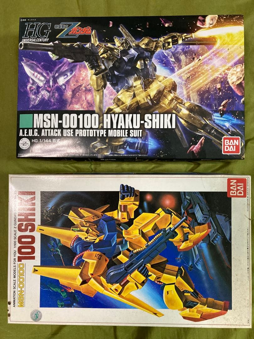 HG MSN-00100 HYAKU-SHIKI ガンプラ