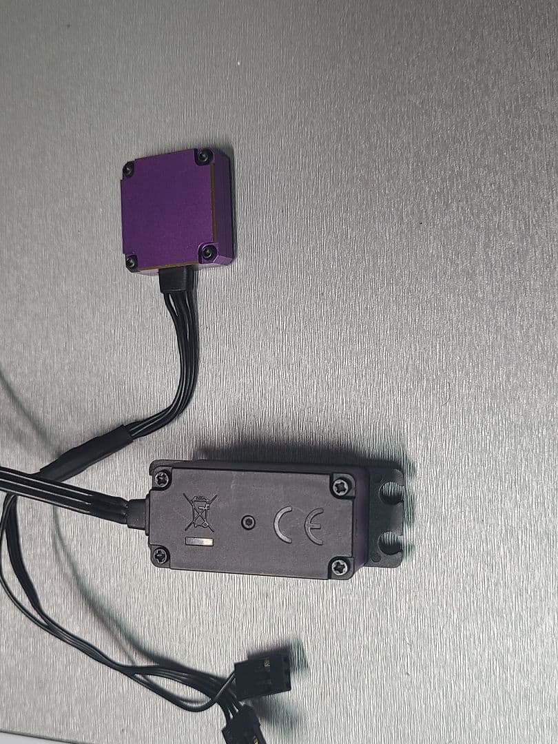 使用可能ジャンク　YOKOMO V2 サーボ　V4ジャイロ　パープル