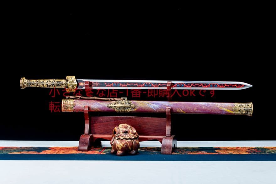 烈火漢剣    古兵器 武具　刀装具　日本刀　模造刀 居合刀