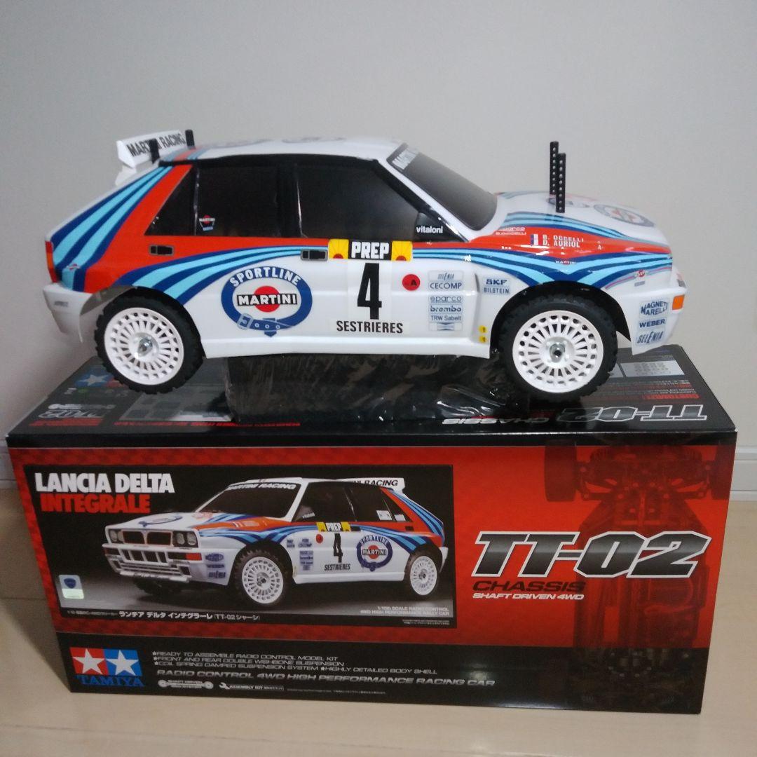 タミヤTT-2 ランチアデルタインテグラーレ