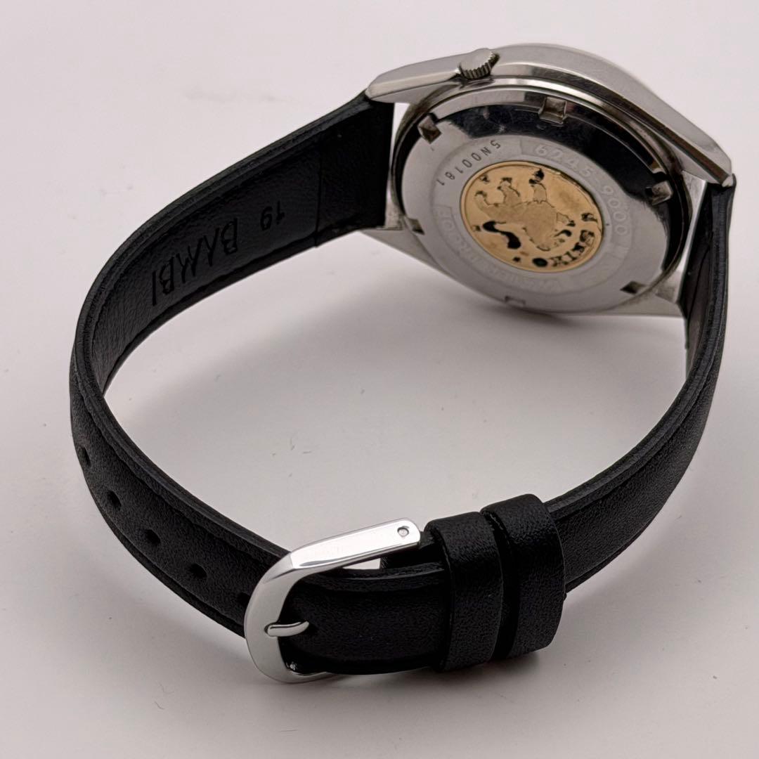 【超希少】セイコー　マチック　自動巻　デイト　美品　6245-9000 ホワイト