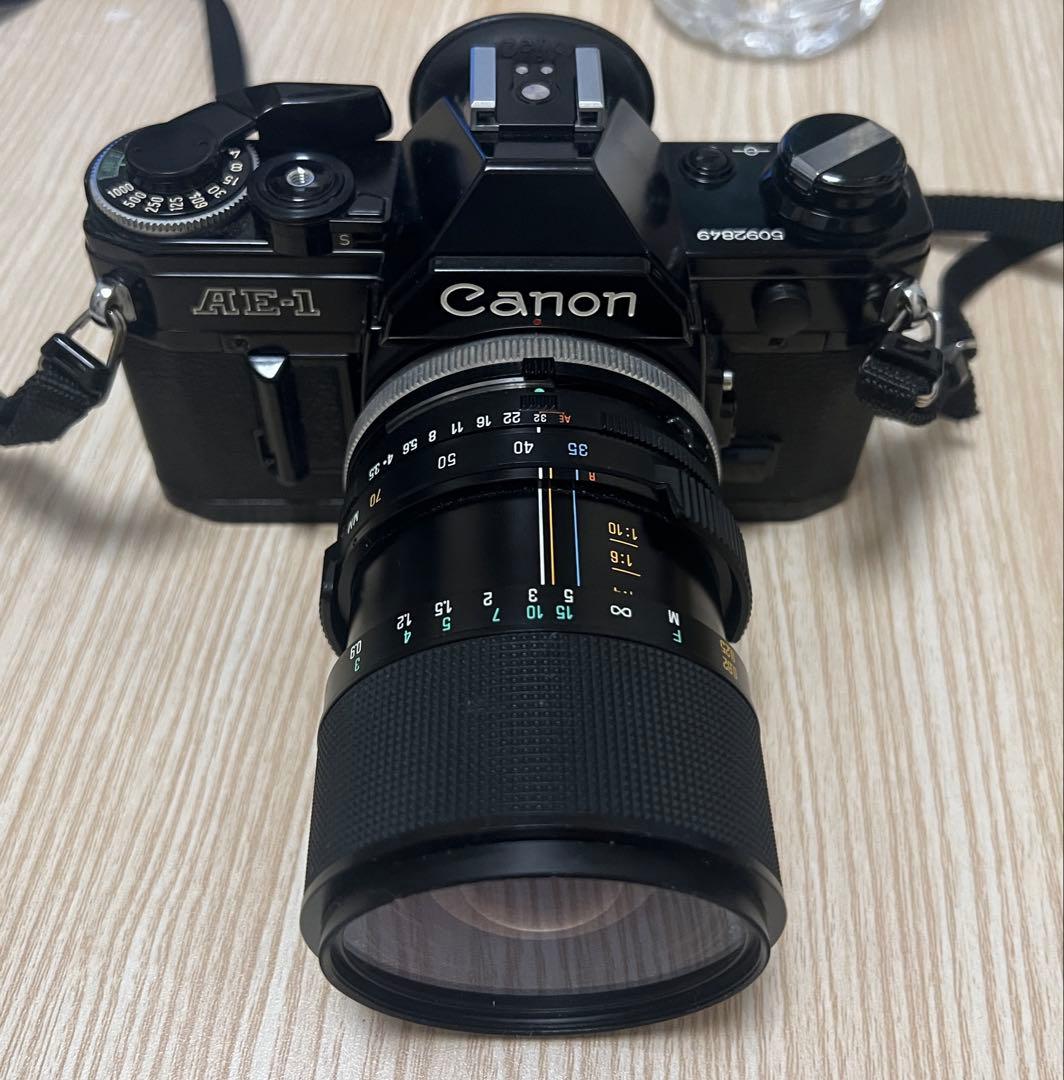 フィルムカメラ Canon AE-1 + FD 50mm f1.4 S.S.C