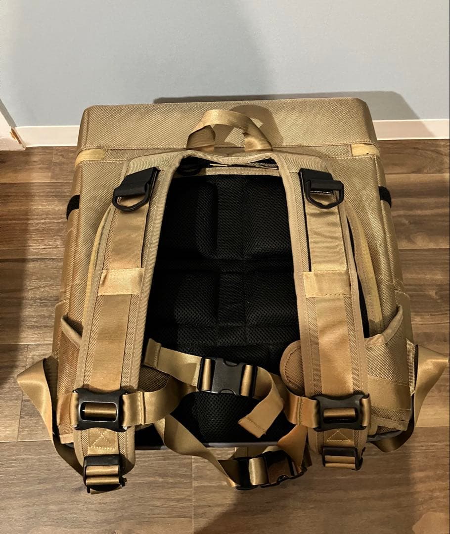 廃番貴重 MANDARIN BROTHERS ルートキャリーバックパック サンド