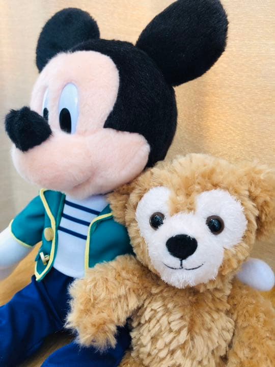 ワンダフルヴォヤッジ　ミッキー&ダッフィー　ぬいぐるみ